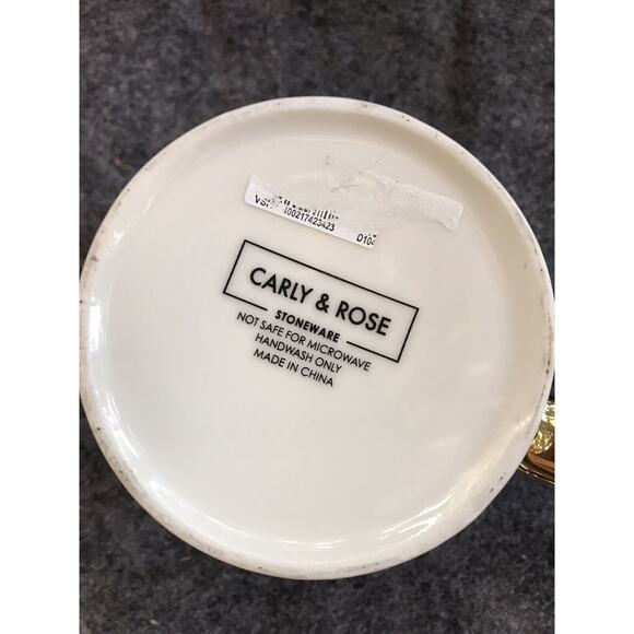 Carly & Rose Nurse Doctor Mug Coffee Scrubs & Rubber Gloves New Gift White Gold - Picture 2 of 4